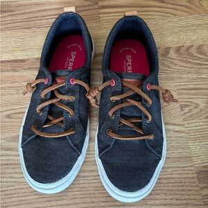 Sperry Navy and Tan Women's Sneakers